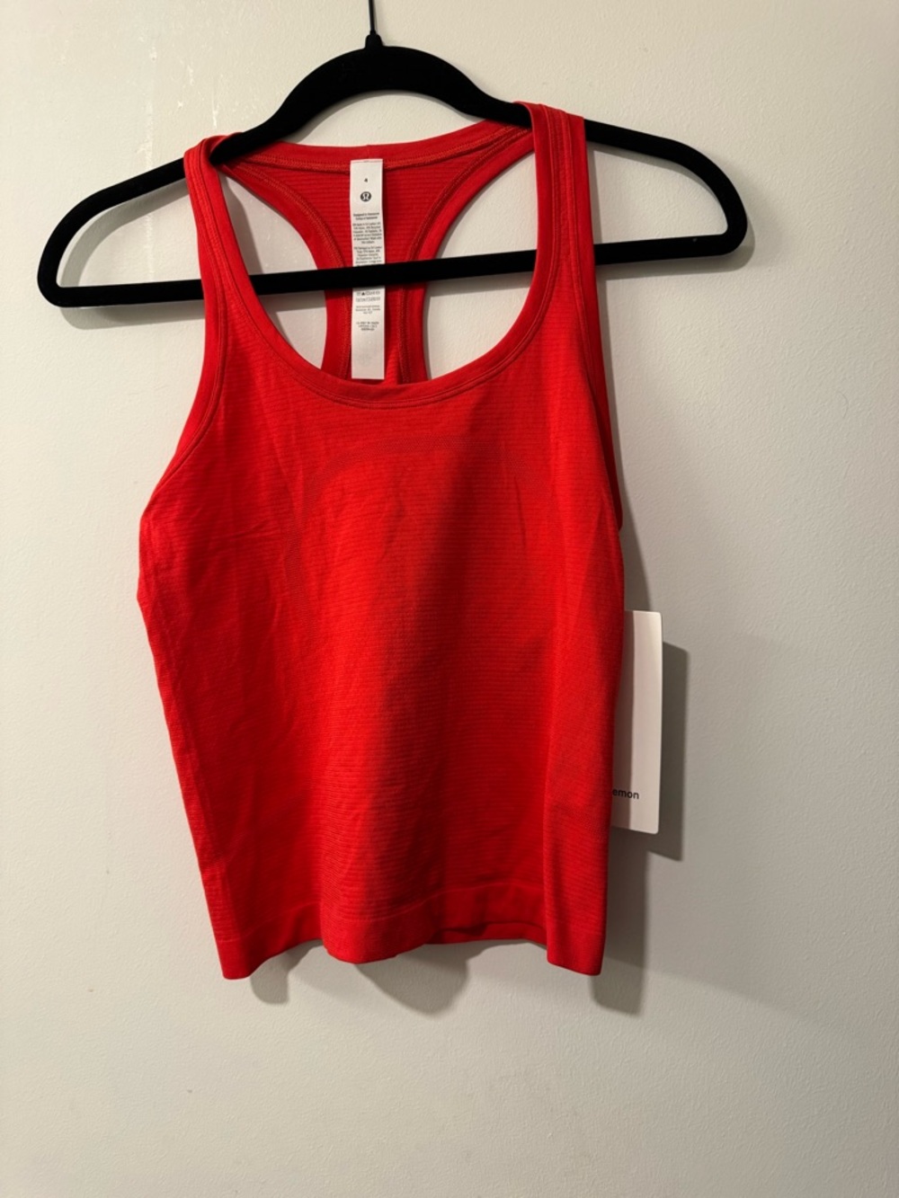 NWT LULULEMON - Lulu Red Swiftly Tech Scoop Tank - $58 - 4
